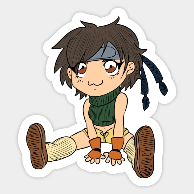 yuffie Sticker by Fani_art